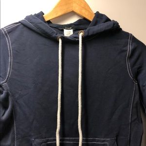 J. Crew 100% cotton hooded sweatshirt